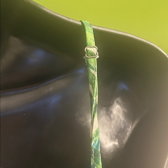 Luxxel Green Leaf Print Dress(adjustable straps) - Picture 7 of 10